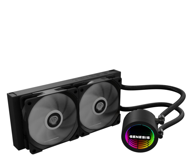 GENESIS Hydria 240 ARGB 2x120mm NLG-2319 - 1339433 - zdjęcie 3